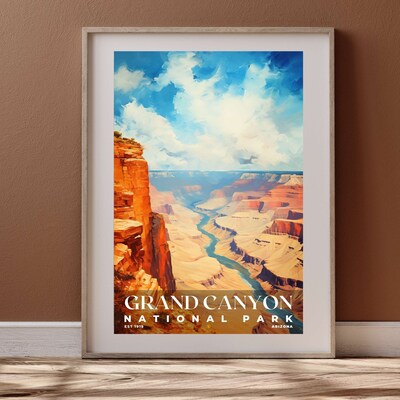 Grand Canyon National Park Poster, Travel Art, Office Poster, Home Decor | S6 - image4